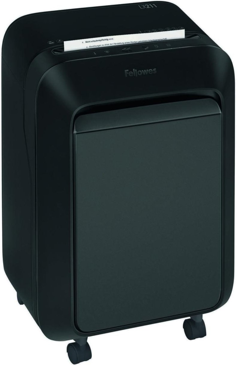 Fellowes Powershred LX 211 Aktenvernichter mit Partikelschnitt