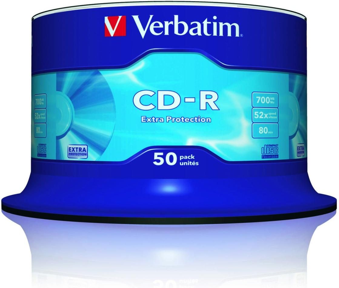 Verbatim CD-R 700MB 52x 50er Spindel