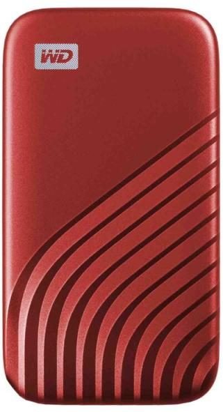 WD My Passport™ externe SSD 1 TB - rot