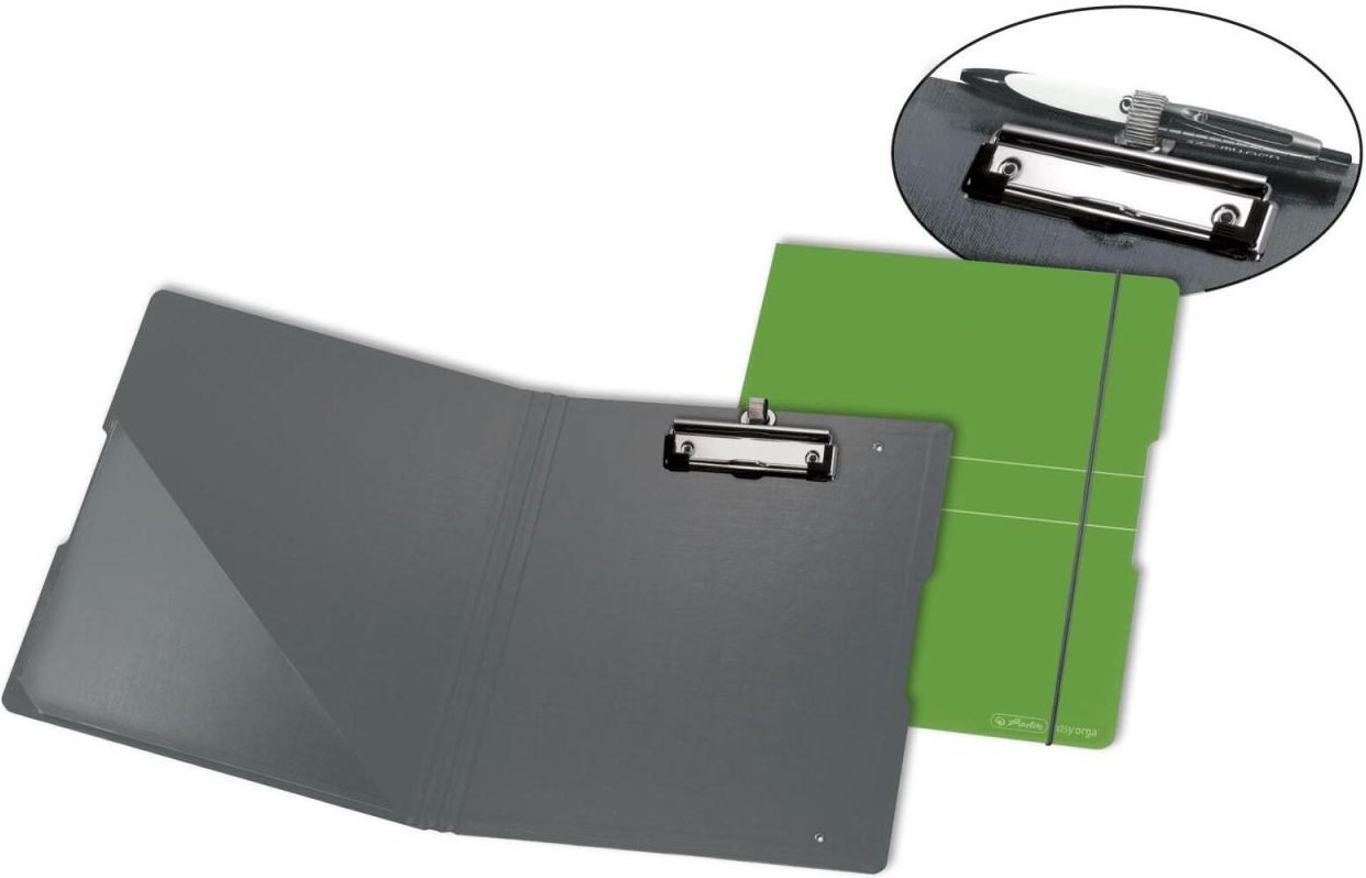 herlitz Klemmbrettmappe easy orga DIN A4 apfel