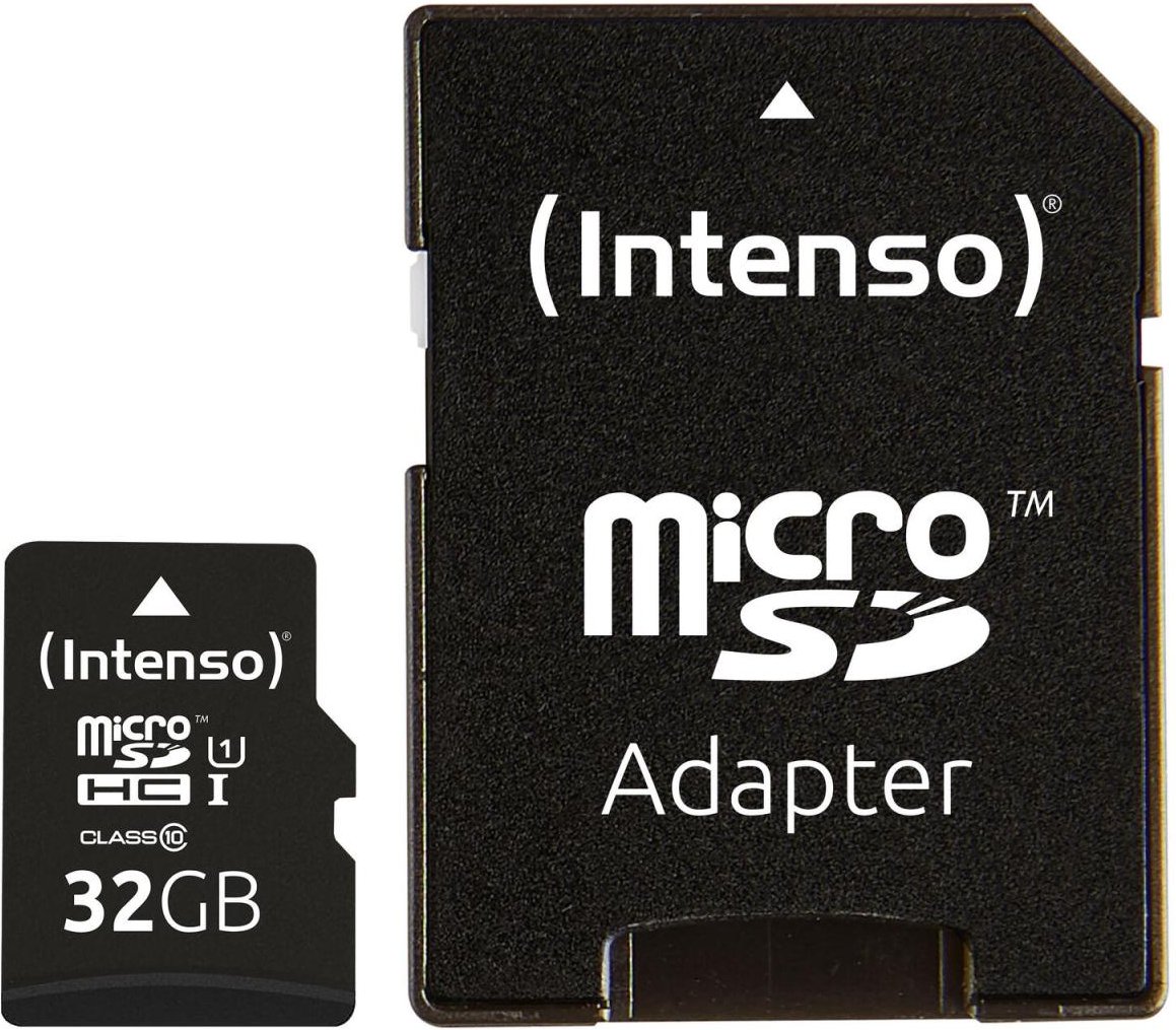 Intenso Speicherkarte microSDXC-Card PREMIUM 32GB