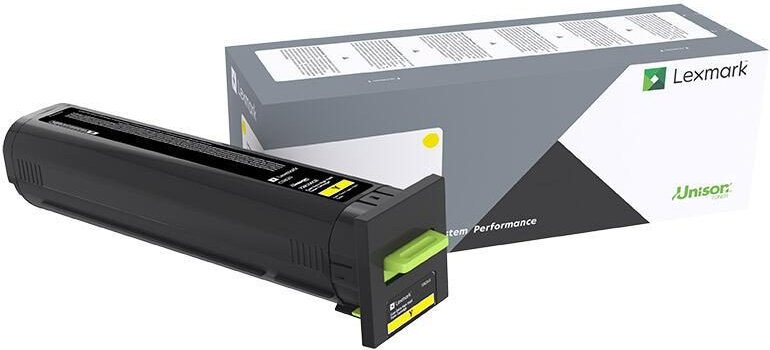 Lexmark Original Toner Standard Variante - CS/CX820 gelb 22000 Seiten (72K0X40)