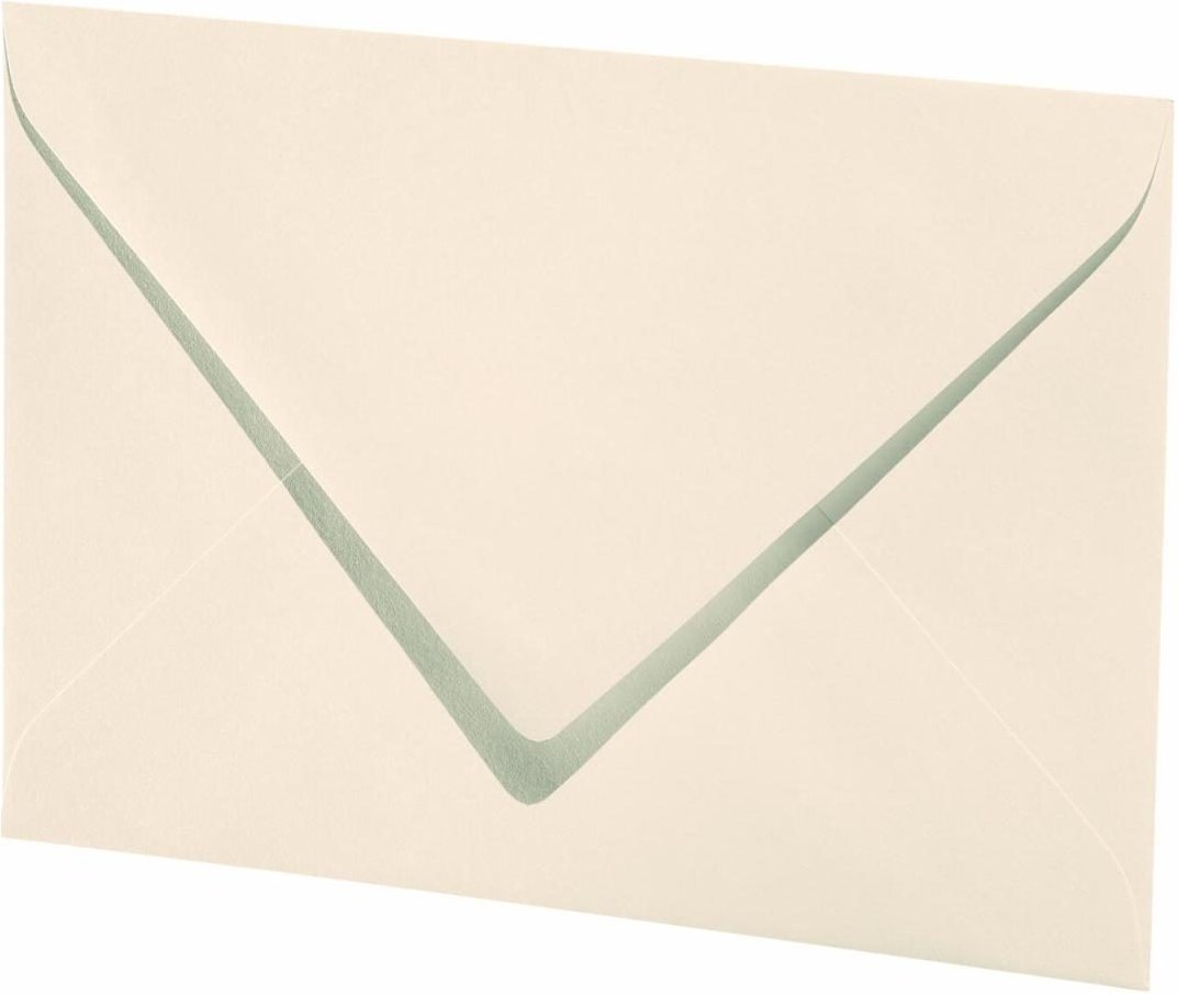 artoz Briefumschläge DIN B6 ohne Fenster nassklebend