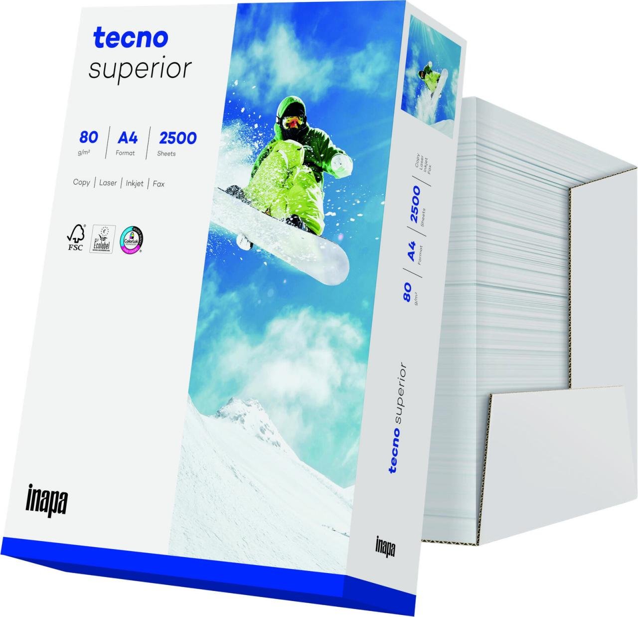 Thumbnail - tecno Kopierpapier DIN A4 80 g/m²