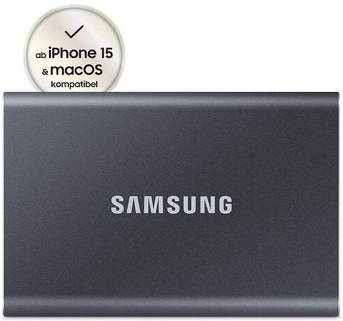 Samsung Portable SSD T7 2TB für PC/Mac (gray)