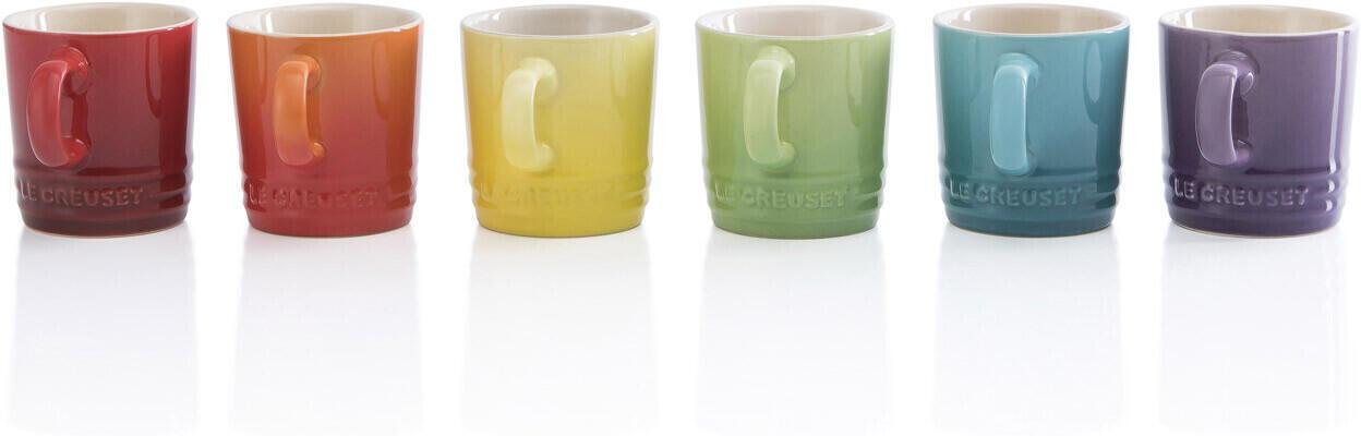 Thumbnail - Le Creuset Espressotassen sechsteilig, rainbow