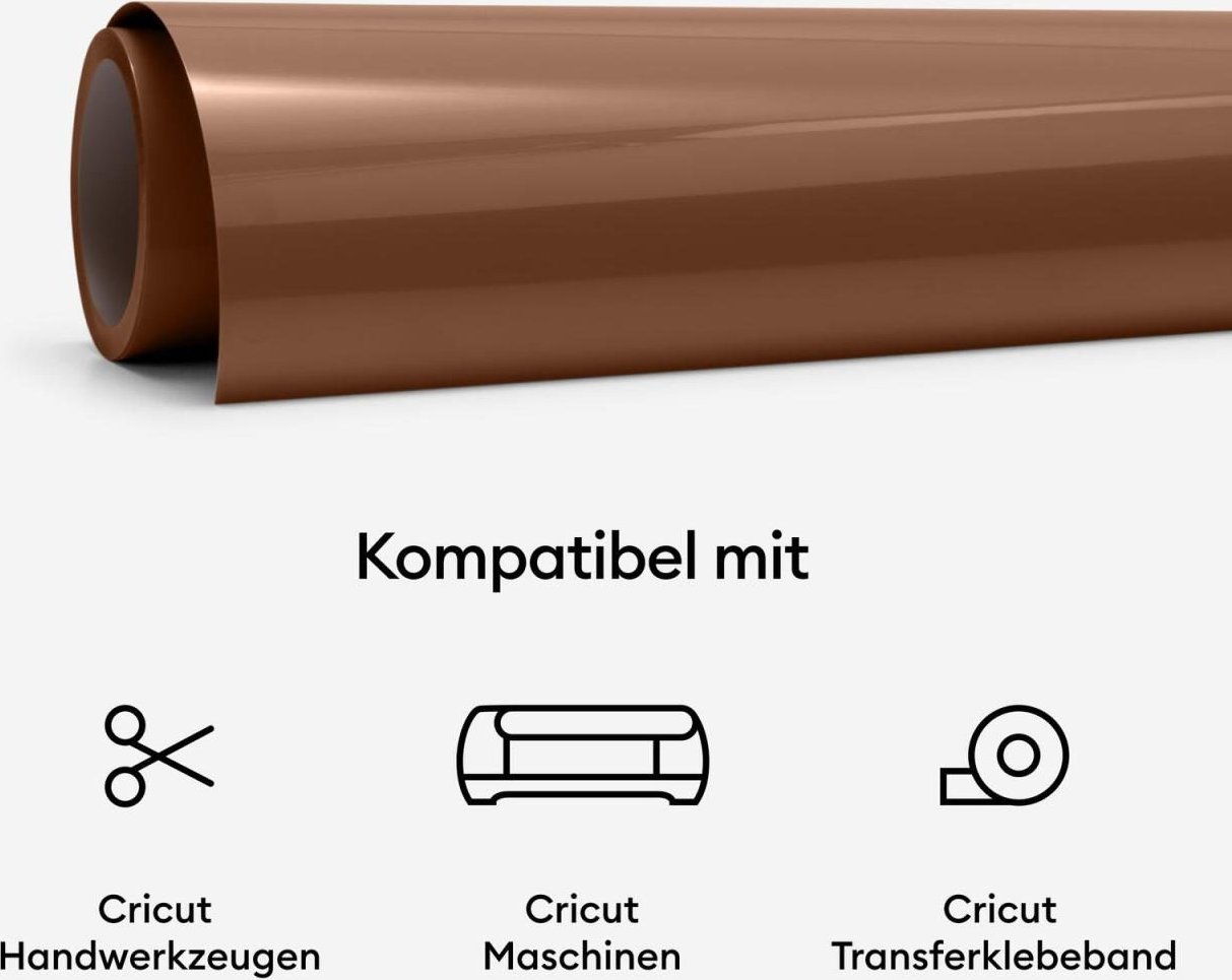 Cricut Vinylfolie permanent 30.5 cm x 30.5 cm 10 St. farbsortiert