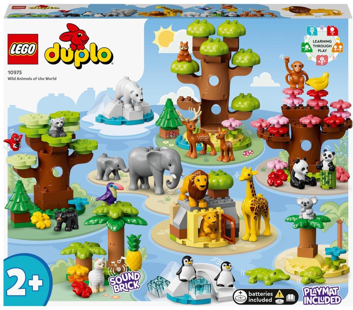 LEGO® DUPLO Wilde Tiere der Welt 10975