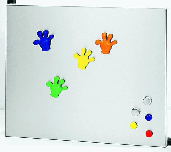 blomus Magnettafel glatt 40,0 x 50,0 cm silber