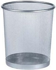 Thumbnail - Zeller Stiftehalter 8,3 x 8,3 x 9,5 cm alufarben