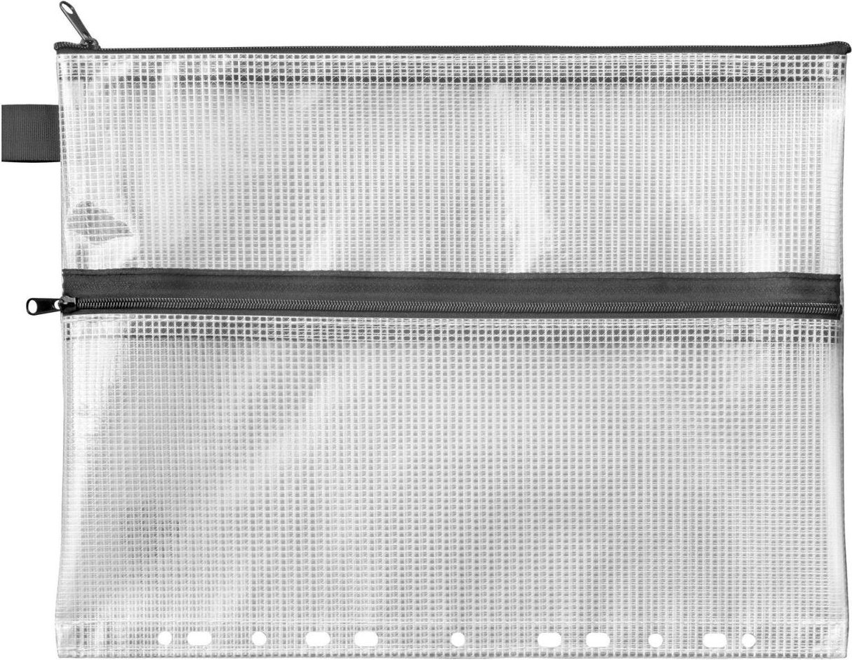 Thumbnail - VELOFLEX Reißverschlussbeutel A4 transparent