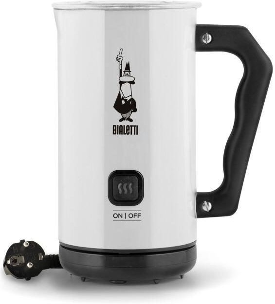 Bialetti Mk02 elektrischer Milchaufschäumer - weiß