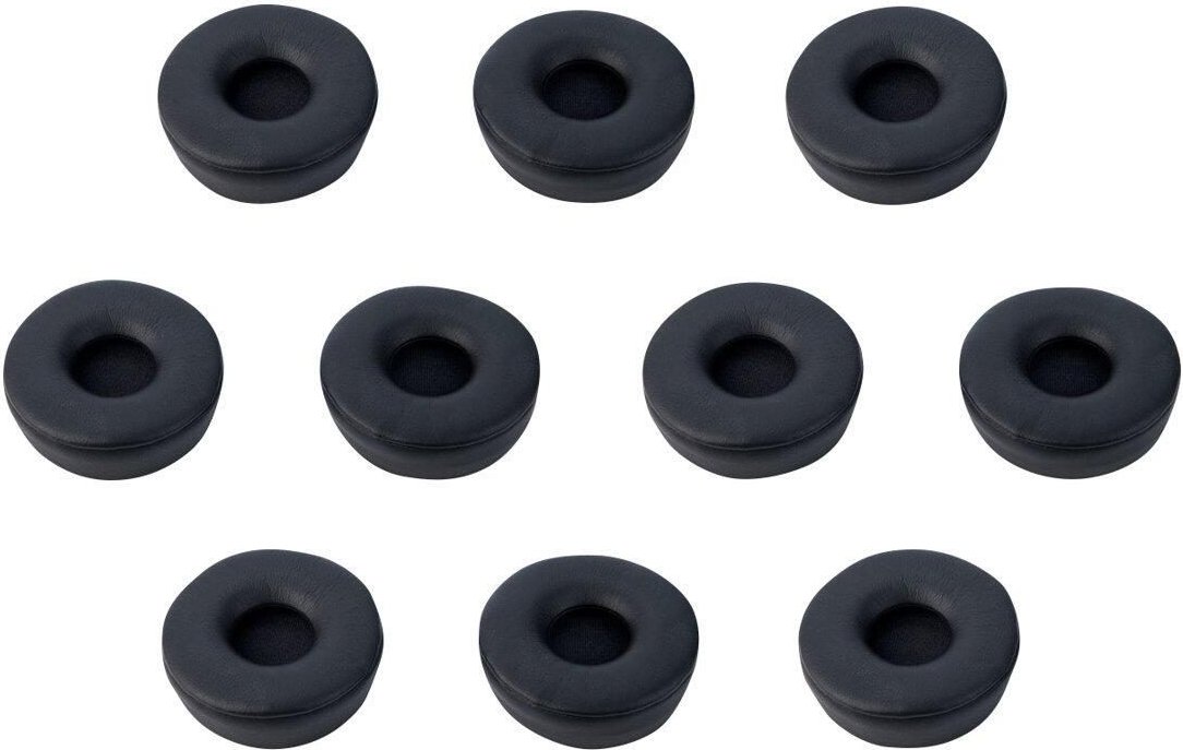 Jabra Ersatz Ohrpolster aus Kunstleder für Engage 65 Stereo und 75 Stereo (5er Packung)