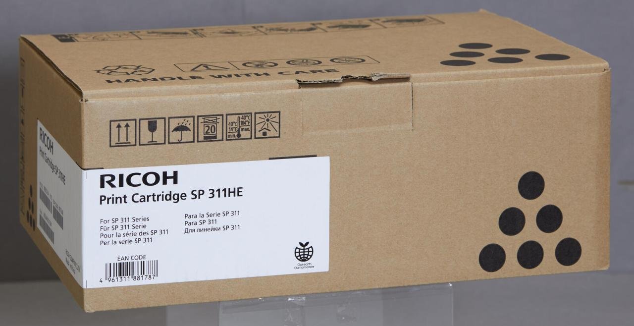 Ricoh Original Type SP 311HE Toner schwarz 3.500 Seiten (407246) für SP 311DN/DNw/SFN/SFNw