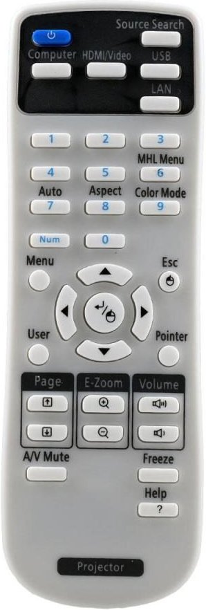 codalux Fernbedienung für EPSON 1599176, 159917600, 1547200, 154720000, 154720001