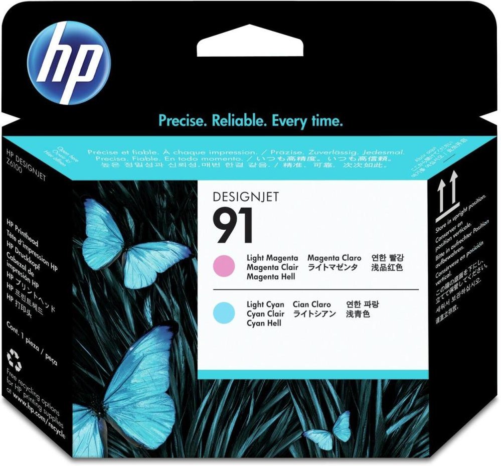 HP Original 91 Druckkopf light magenta cyan hell (C9462A)