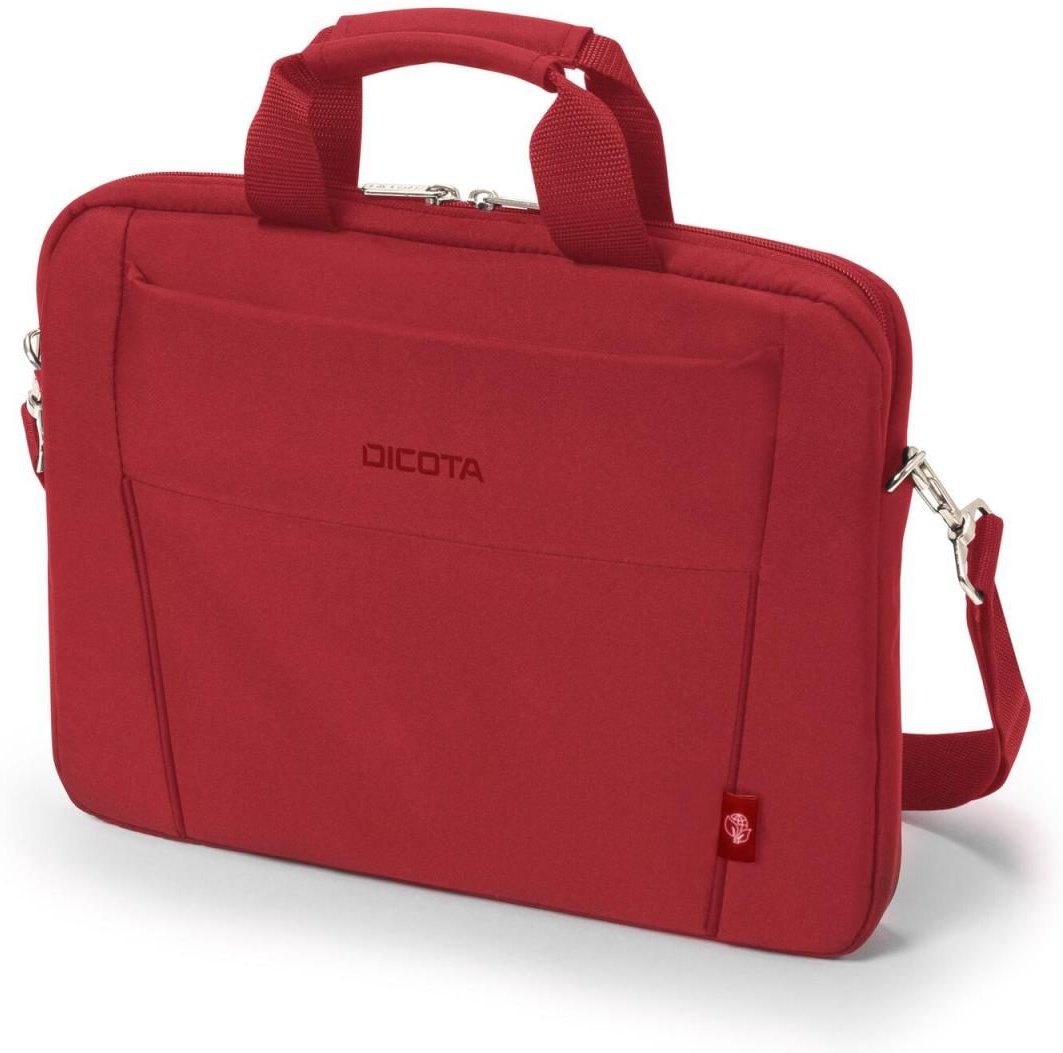 DICOTA Slim Eco Base 13"-14,1" Notebook-Tasche - Rot