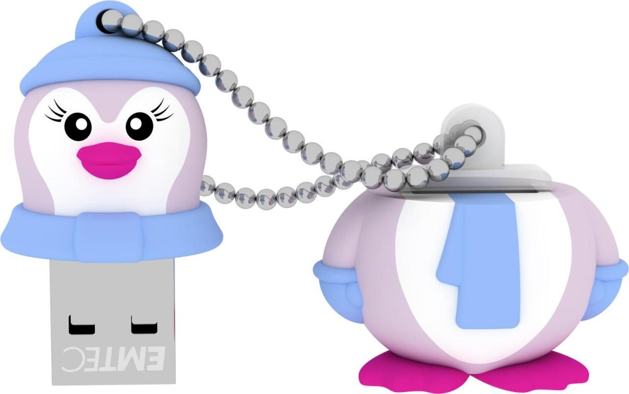 Emtec USB-Stick Animalitos Marine Lady Penguin 16GB