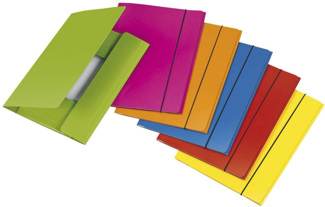 VELOFLEX Sammelmappen Velocolor DIN A4 gelb