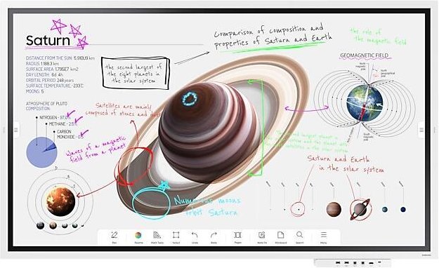 Thumbnail - 0 Samsung Flip Pro WM65B Flipchart 165 cm 65 Zoll