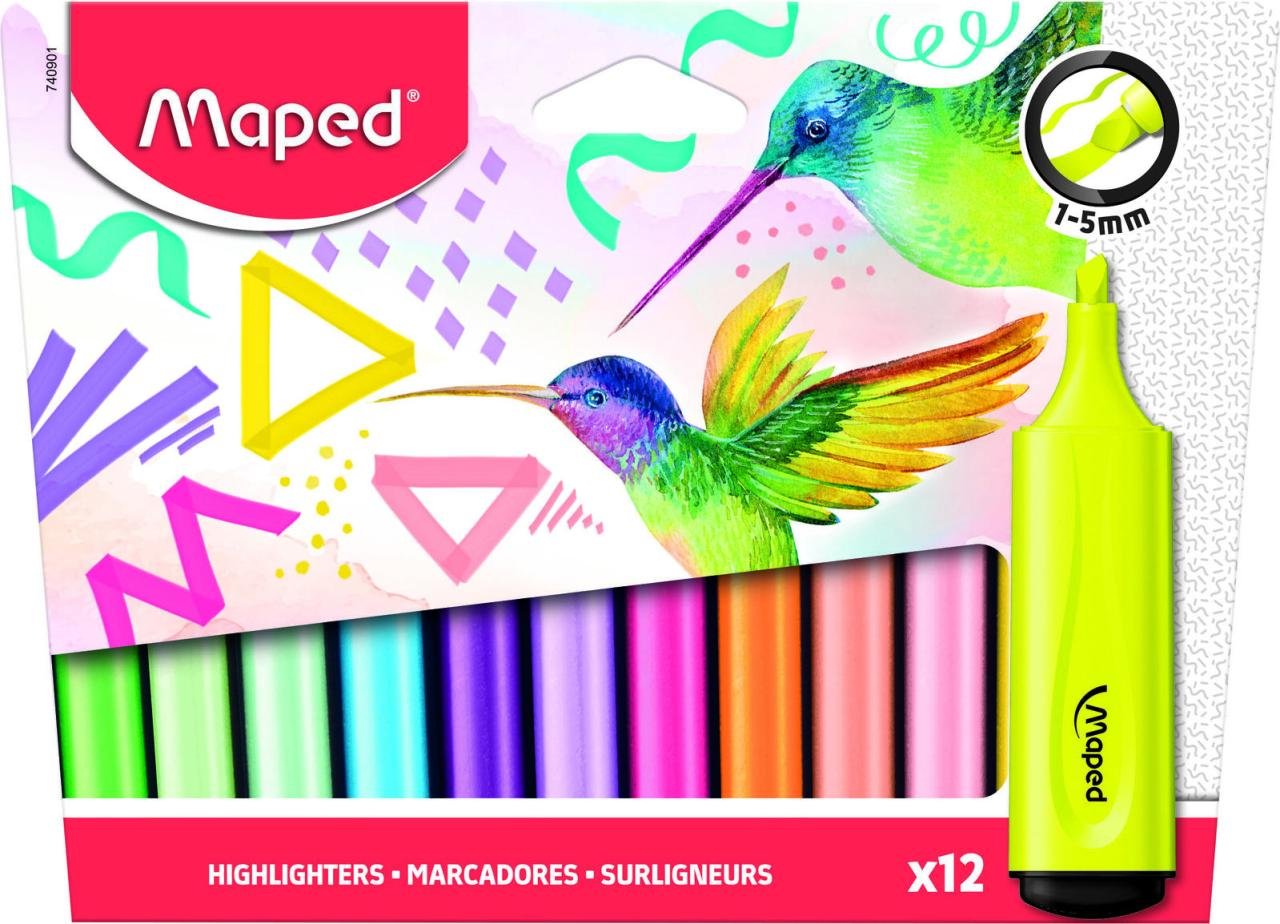 Thumbnail - maped Highlighters Textmarker Mehrfarbig