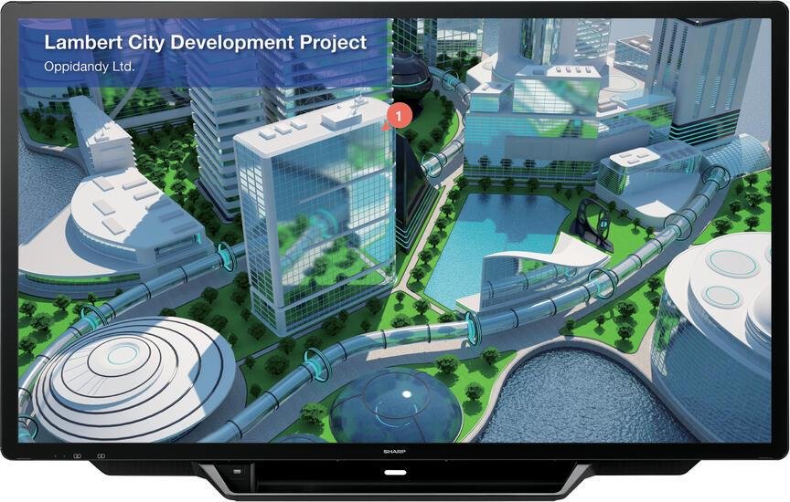 Sharp PN70TH5 Interaktives Touch Display 176,6cm (70 Zoll)