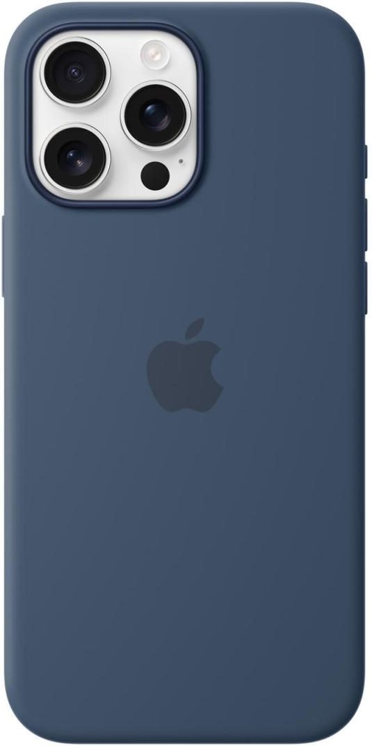 Apple Silikon Case iPhone 16 Pro Max mit MagSafe (denim)