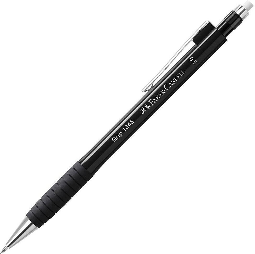 Faber-Castell GRIP 1345 Druckbleistift 0.5 mm - schwarz