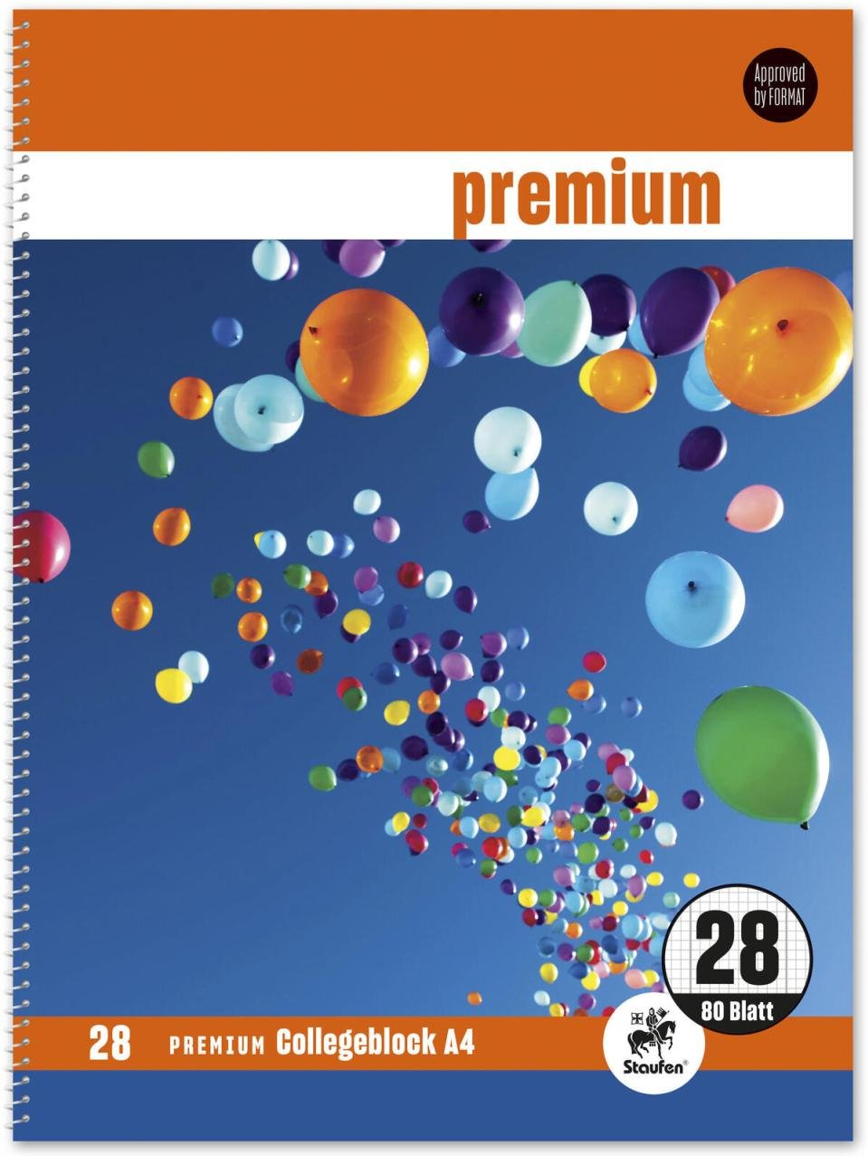 Staufen® Collegeblöcke DIN A4 kariert