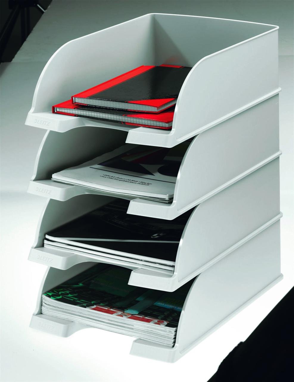 Thumbnail - LEITZ Briefablage Jumbo DIN A4 grau