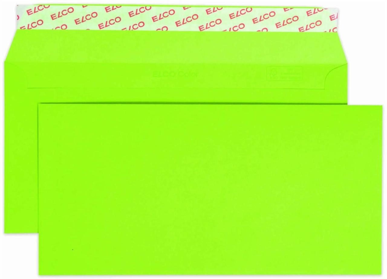 Thumbnail - ELCO Briefumschläge DIN lang ohne Fenster haftklebend