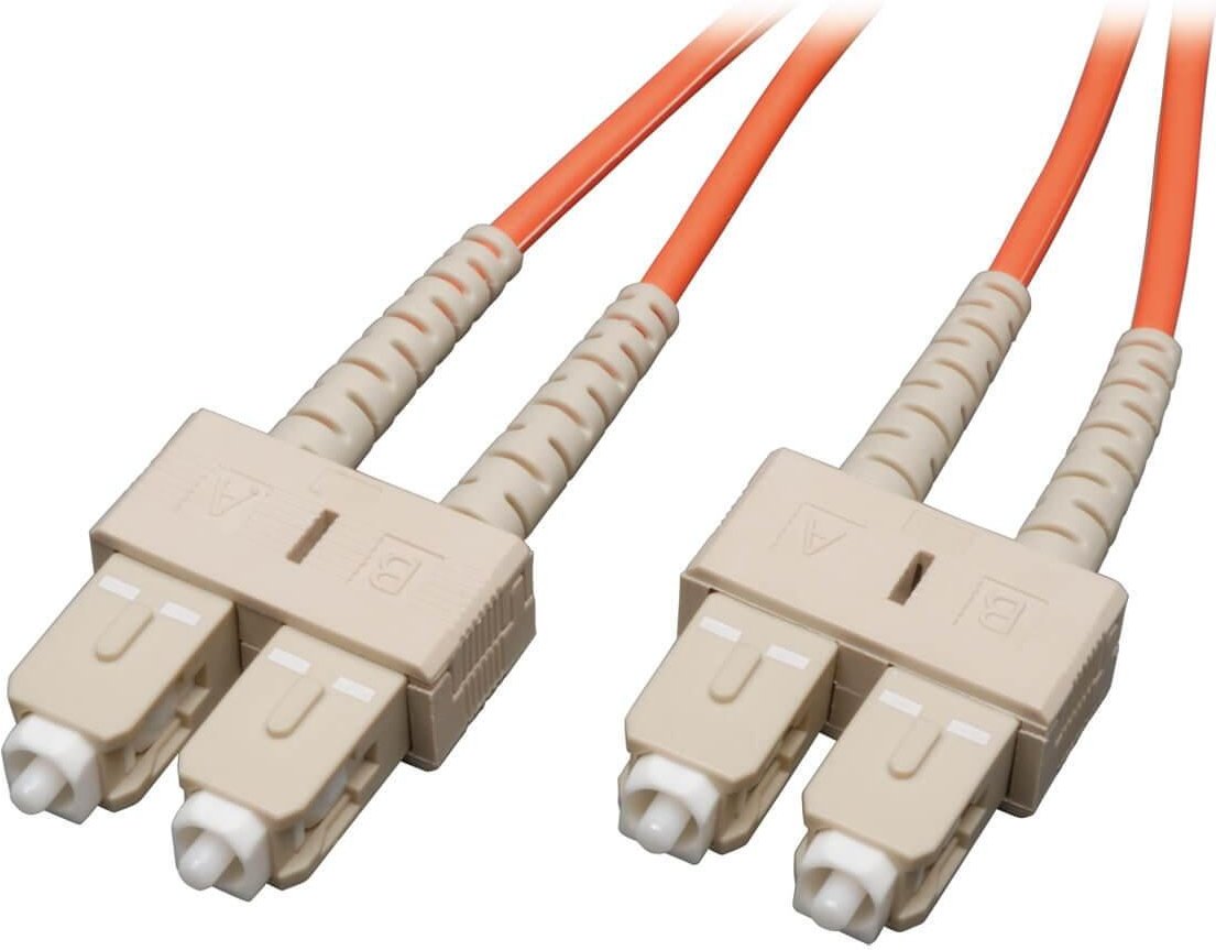 Eaton Tripp Lite Series Duplex Multimode 50/125 Fiber Patch Kabel (SC/SC), 30M (100 ft.)