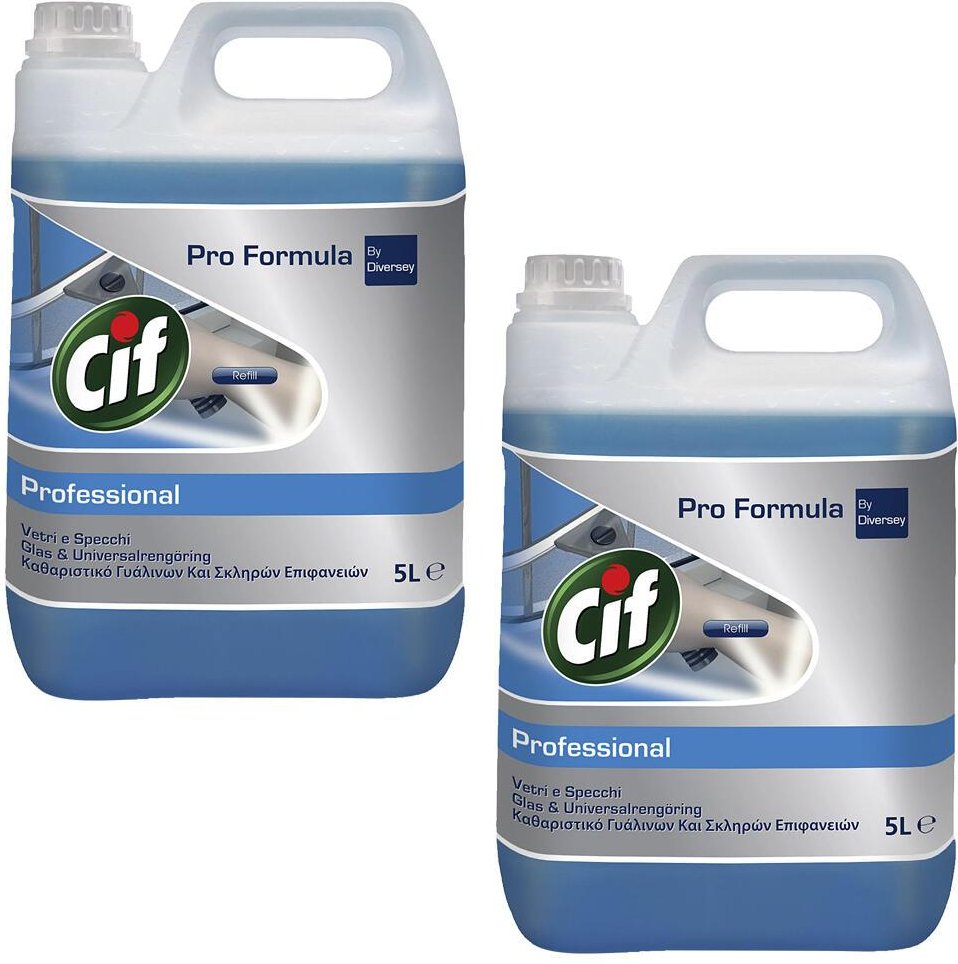 Cif Glasreiniger Professional 2x 5,0 l