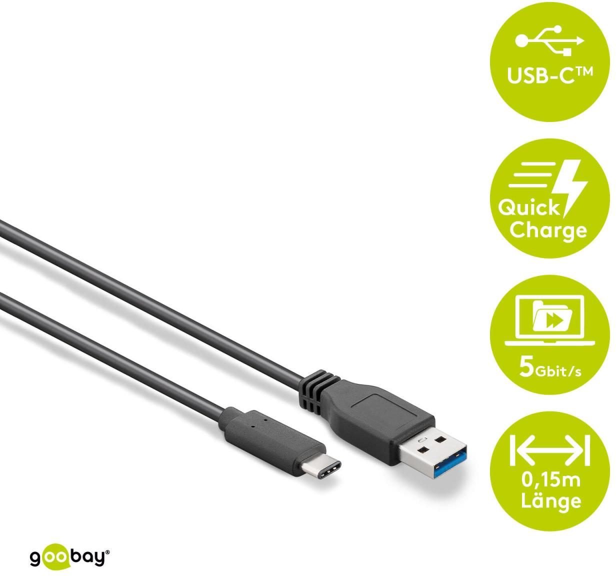 Thumbnail - goobay Kabel 45247 0.15 m