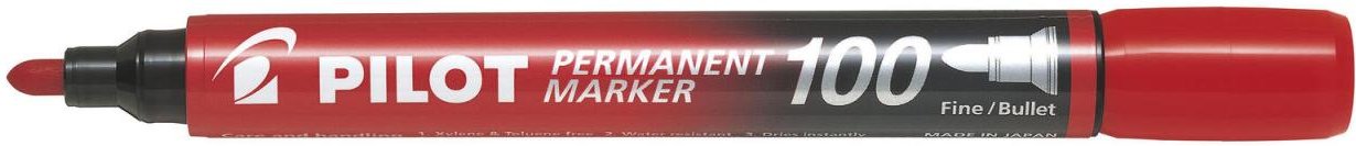 Thumbnail - PILOT Permanentmarker 1.0 mm Mehrfarbig