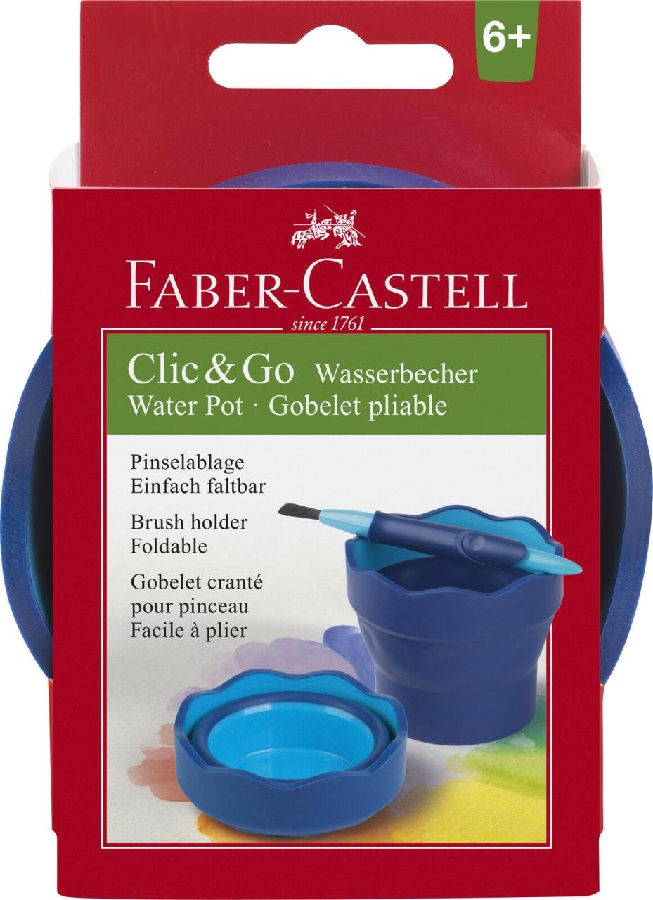 FABER-CASTELL Wasserbecher blau