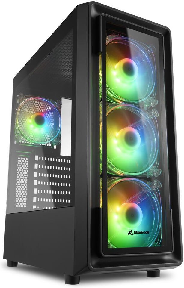 Sharkoon PC Gehäuse TK4 RGB ATX schwarz