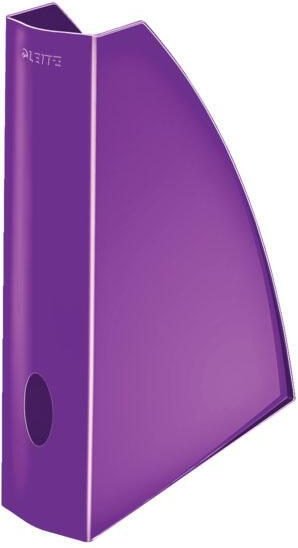 LEITZ Stehsammler WOW Polystyrol violett , DIN A4
