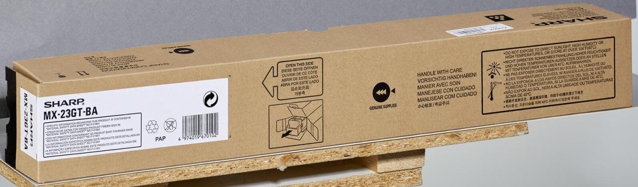 Sharp Original MX23GTBA Toner - schwarz (MX23GTBA)