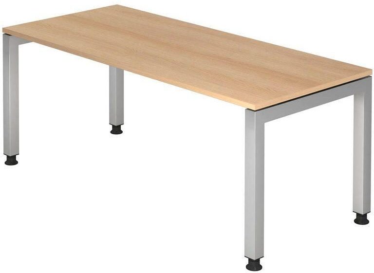 HAMMERBACHER höhenverstellbarer Schreibtisch VJS19/E/S eiche