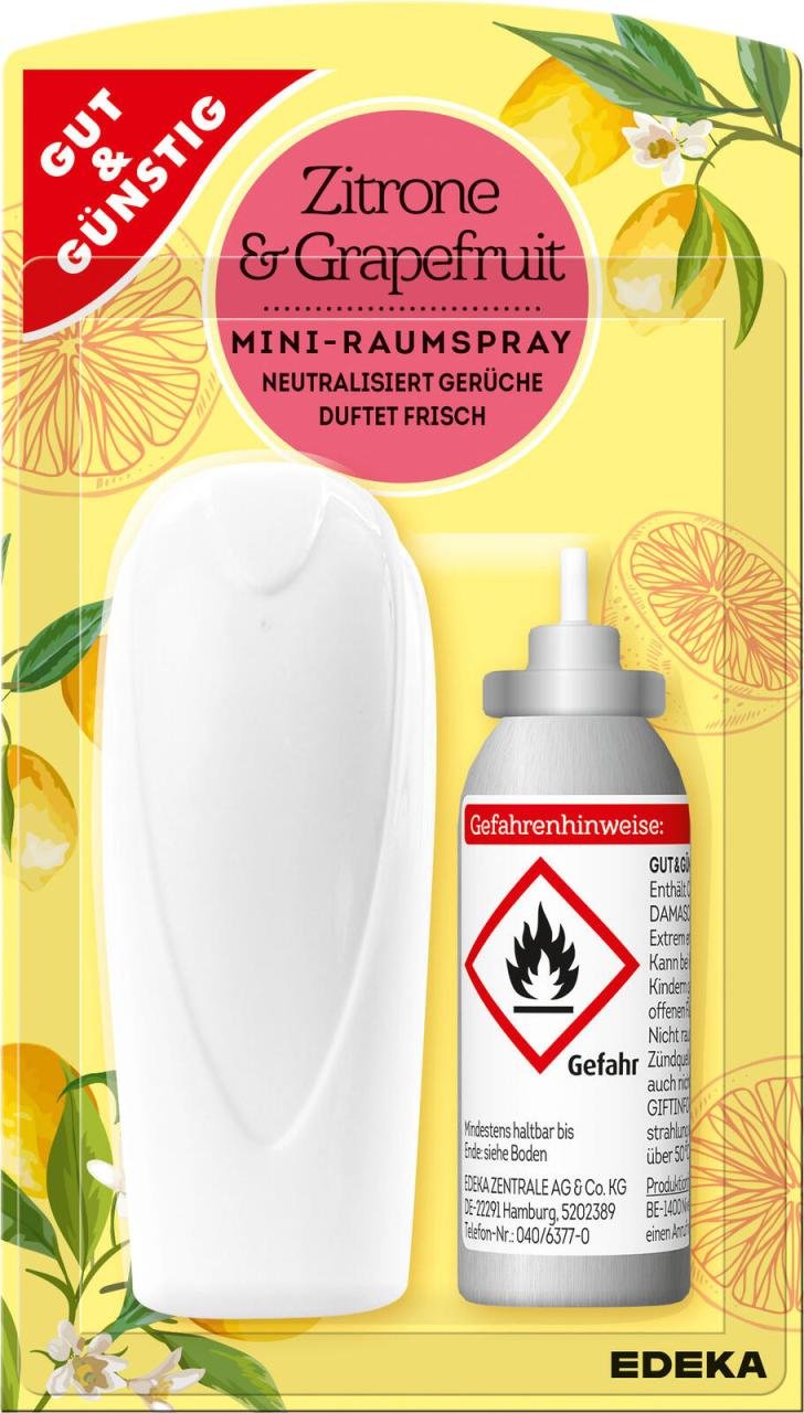 Thumbnail - GUT&GÜNSTIG Raumduft Zitrone & Grapefruit 25,0 ml