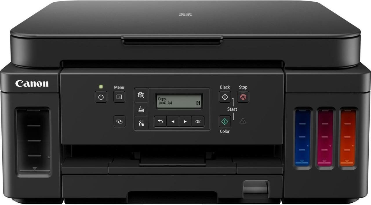 3 Jahre Garantie GRATIS nach Registrierung* Canon PIXMA G6050/G6055 MegaTank Tintenstrahl-Multifunktionsdrucker
