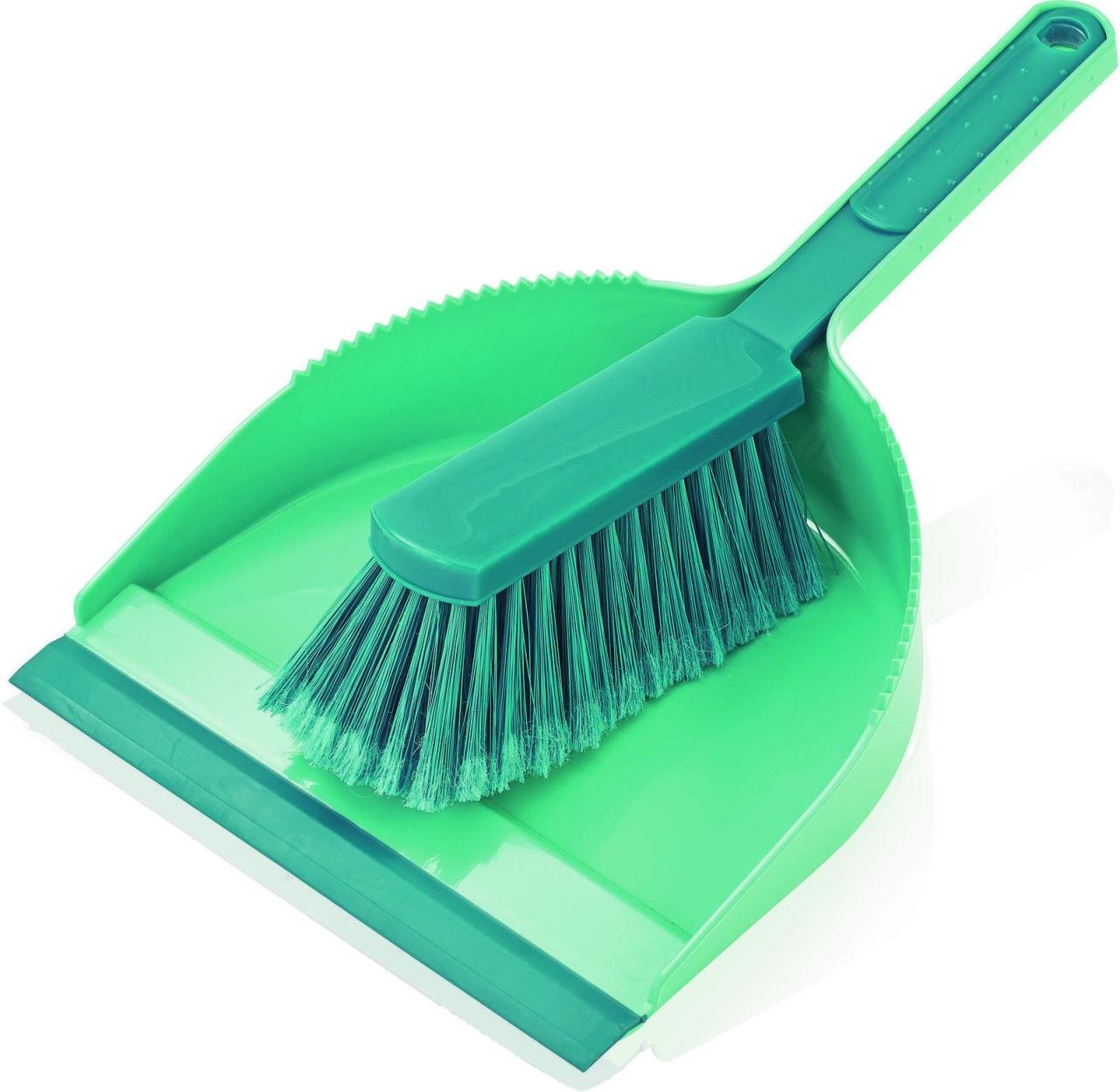 LEIFHEIT Kehrgarnitur Kunststoff türkis