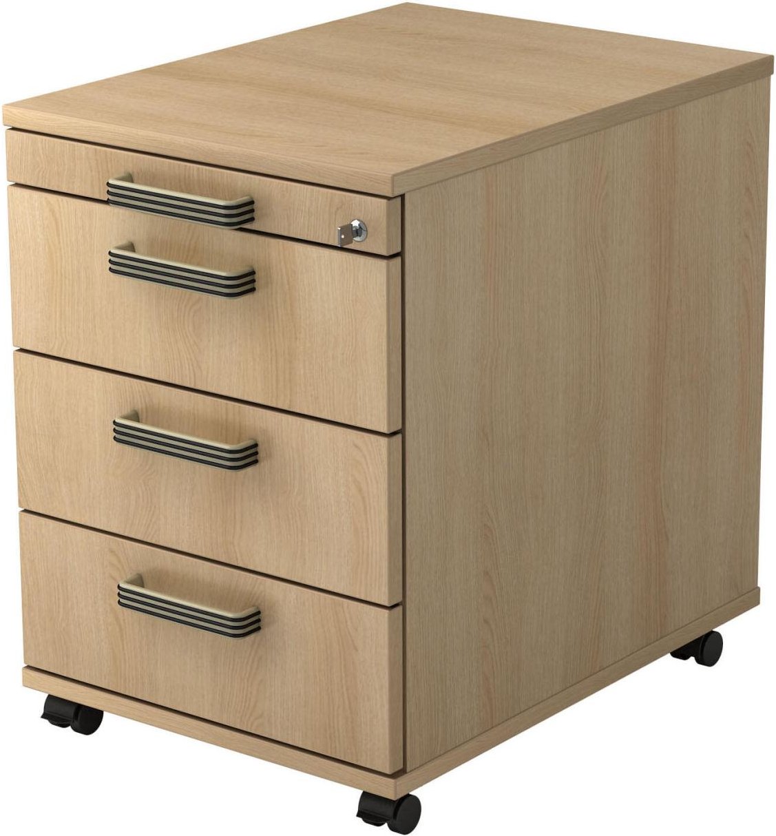 HAMMERBACHER Rollcontainer VAC30/E/E/SG eiche