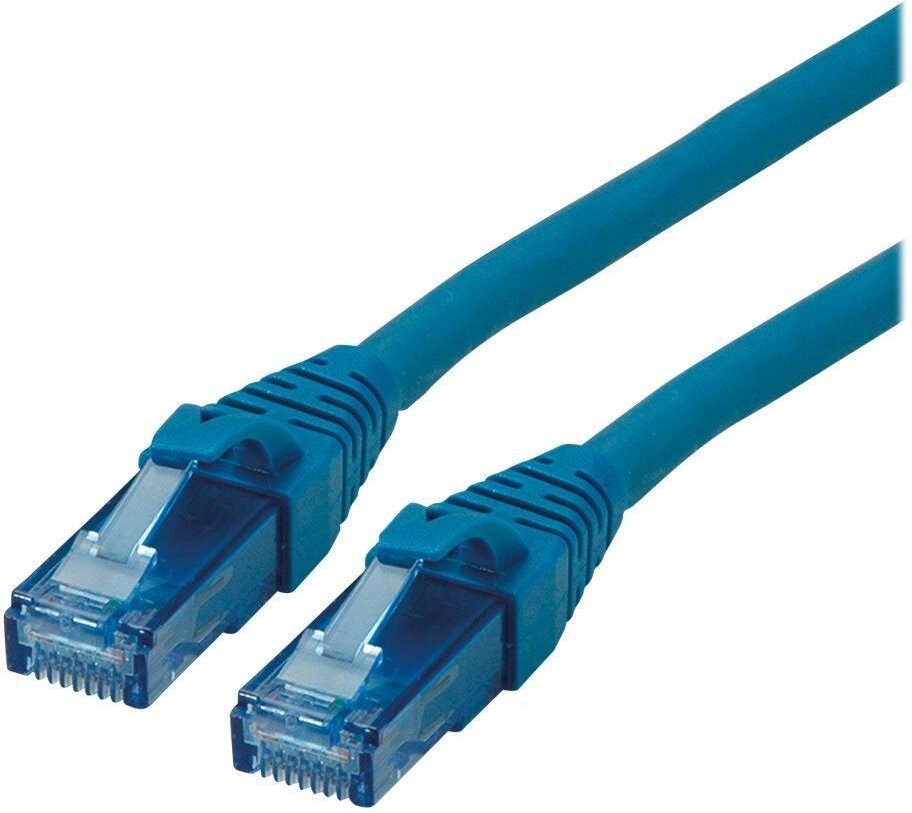 Roline Patch-Kabel RJ-45 (M) zu RJ-45 (M) 20 m UTP CAT 6a blau (21.15.2749)