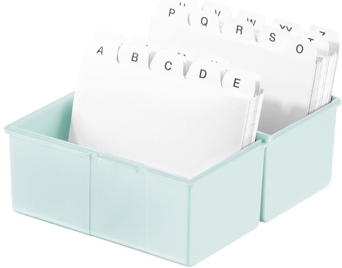 Thumbnail - HAN A6 Karteikasten A6 400 Karteikarten lichtgrau