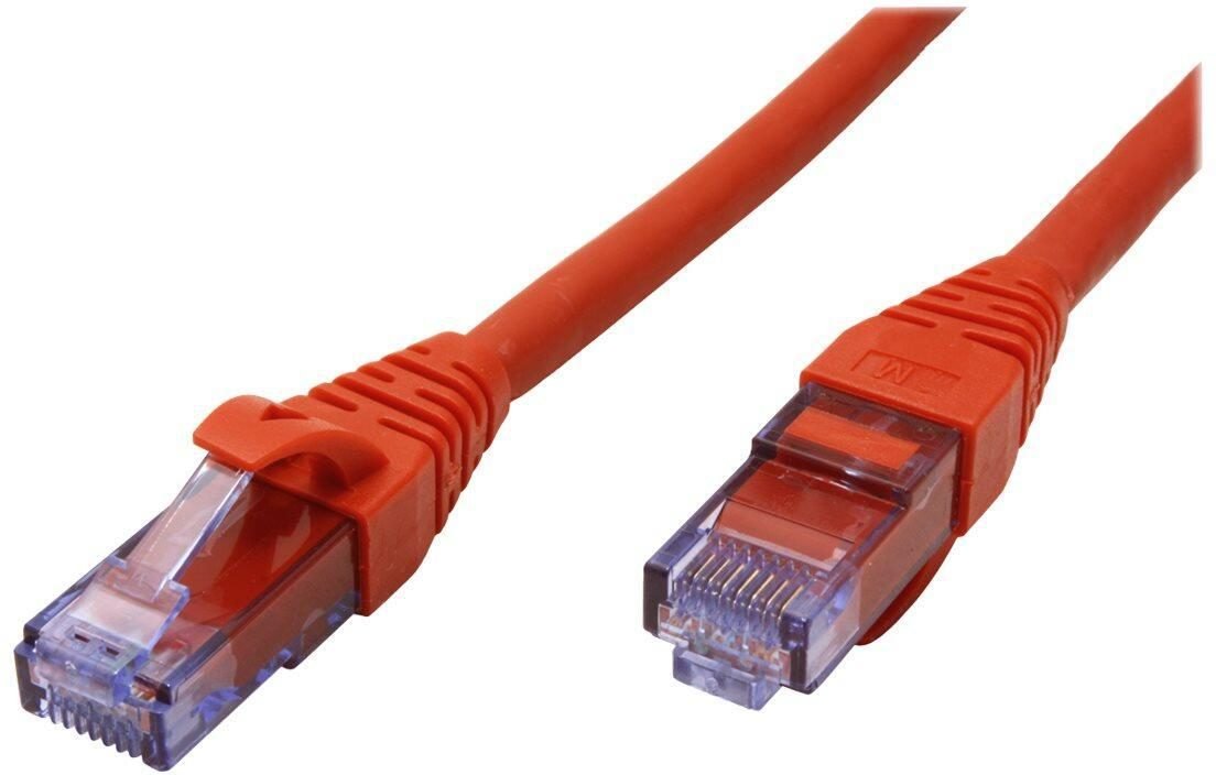 Thumbnail - Roline Patch-Kabel RJ-45 (M) zu RJ-45 (M) 50 cm UTP CAT 6a rot (21.15.2710)