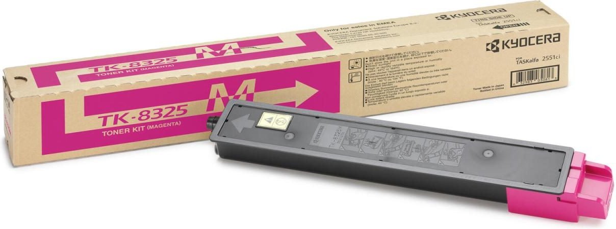 Kyocera Original TK-8325M Toner magenta 12.000 Seiten (1T02NPBNL0) für TASKalfa 2551ci