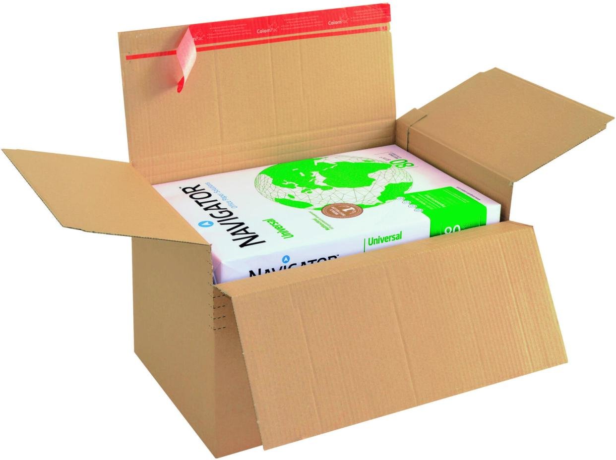 ColomPac® Versandkartons 44,5 x 31,5 x 18,0 - 30,0 cm