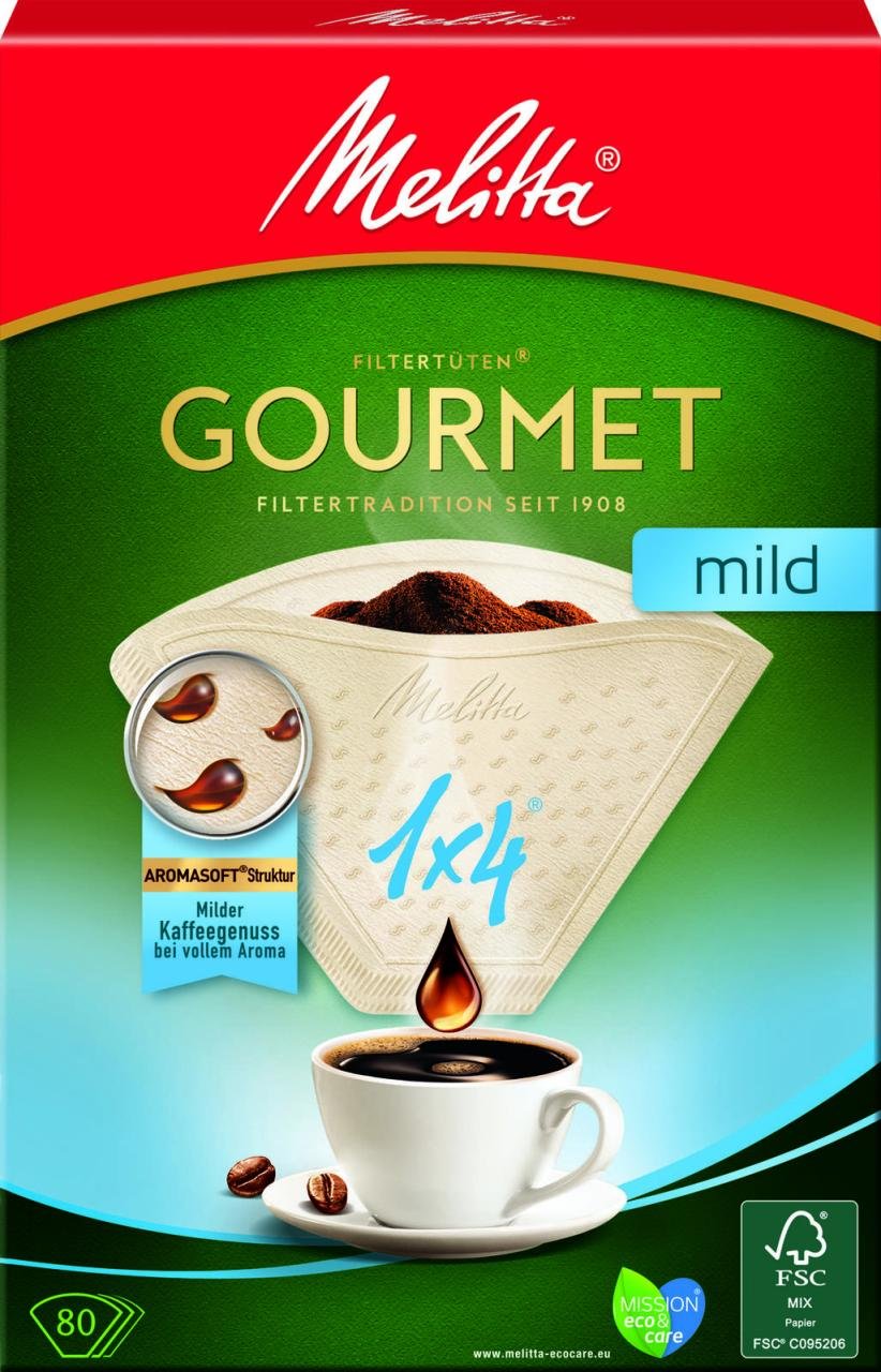 Melitta Kaffeefilter GOURMET 1x4 mild